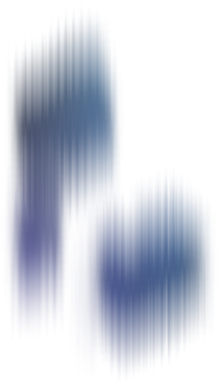 Isolated abstract blotchy color gradient element.